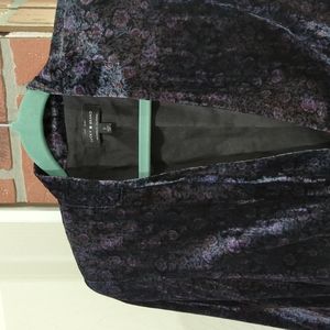 Lucky Brand velvet blazer, size 2